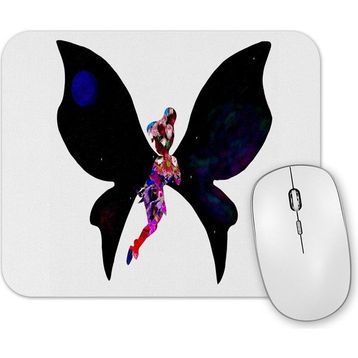 Baskı Dükkanı Fada Com Flores E Asas De Universo Mouse Pad