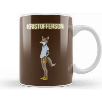 Baskı Dükkanı Fantastic Mr Fox Krıstofferson Kupa