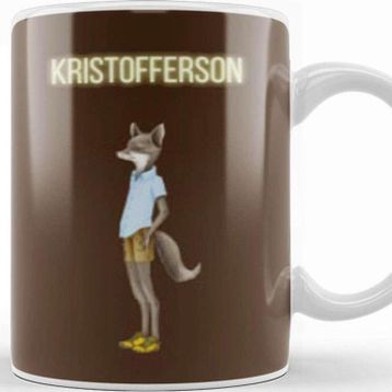 Baskı Dükkanı Fantastic Mr Fox Krıstofferson Kupa