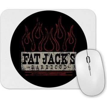 Baskı Dükkanı Fat Jacks Logo Mouse Pad