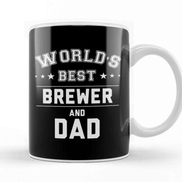 Baskı Dükkanı Fathers Day World's Best Coder And Dad Kupa