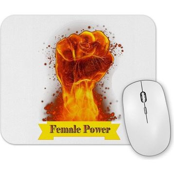 Baskı Dükkanı Female Power 2 Mouse Pad