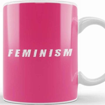 Baskı Dükkanı Feminism Slogan Kupa Bardak