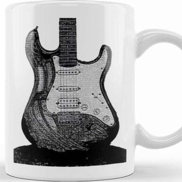 Baskı Dükkanı Fender Guitar Kupa Bardak