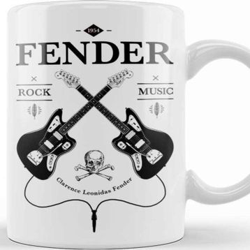 Baskı Dükkanı Fender Guitar Kupa Bardak