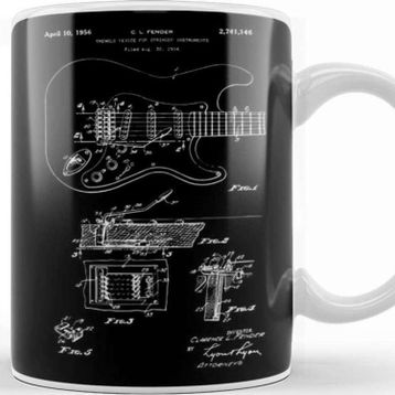 Baskı Dükkanı Fender Guitar Kupa Bardak