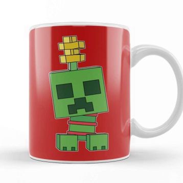 Baskı Dükkanı Festive Creeper 01 Kupa Bardak