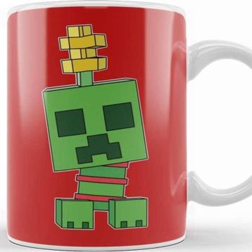 Baskı Dükkanı Festive Creeper 01 Kupa Bardak