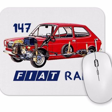 Baskı Dükkanı Fiat 147 Raiz Mouse Pad