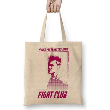 Baskı Dükkanı Fight Club Bez Çanta