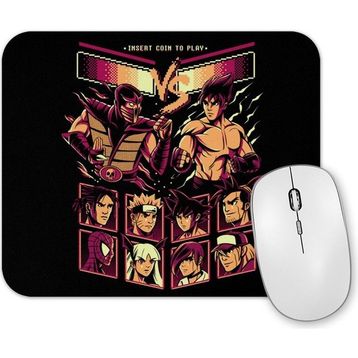 Baskı Dükkanı Fighting Games Ultimate Fighters Mouse Pad