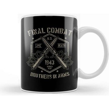 Baskı Dükkanı Final Combat Mural Kupa Bardak