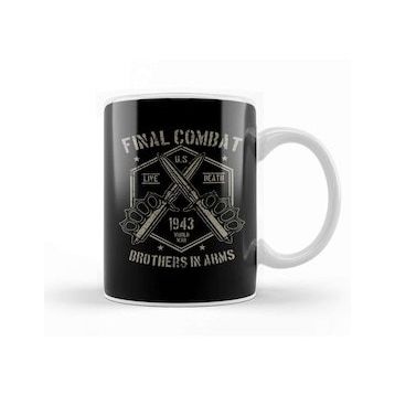Baskı Dükkanı Final Combat Mural Kupa Bardak
