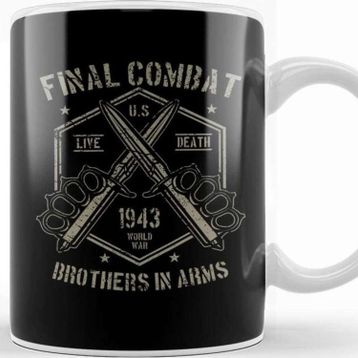 Baskı Dükkanı Final Combat Mural Kupa Bardak