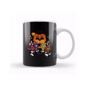 Baskı Dükkanı First Night Neon Fnaf Kupa Bardak