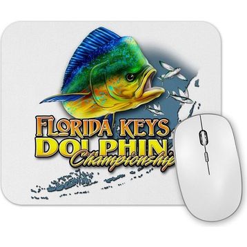 Baskı Dükkanı Fishing Florida Keys Dolphin Championship Mouse Pad