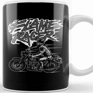 Baskı Dükkanı Flame Racer Kupa