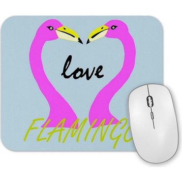 Baskı Dükkanı Flamingo 02 Mouse Pad