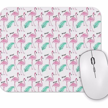 Baskı Dükkanı Flamingo 8 Mouse Pad