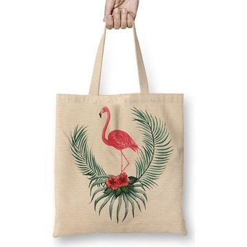 Baskı Dükkanı Flamingo Bayan Günlük Çanta