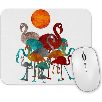 Baskı Dükkanı Flamingolar 2 Mouse Pad