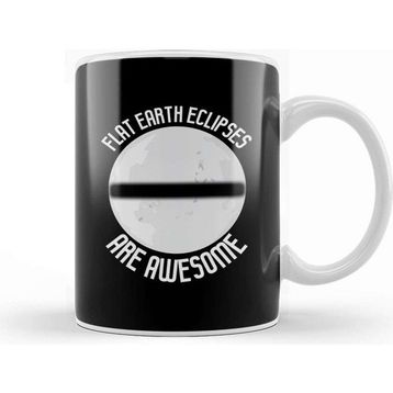 Baskı Dükkanı Flat Earth Eclipses Are Awesome Kupa