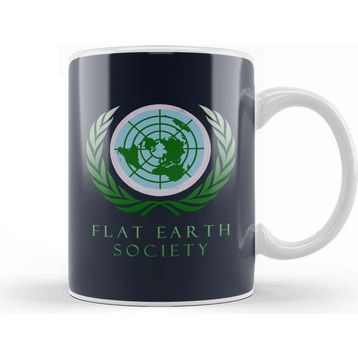 Baskı Dükkanı Flat Earth Society Kupa