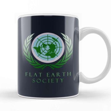 Baskı Dükkanı Flat Earth Society Kupa