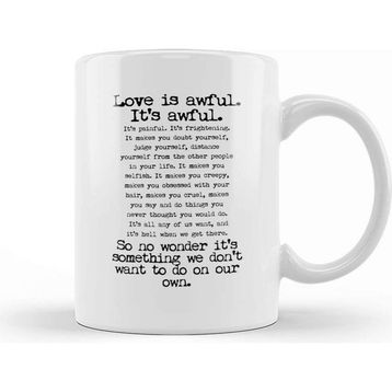 Baskı Dükkanı Fleabag Love Quote Fleabag Wedding Speech Kupa