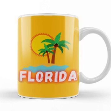 Baskı Dükkanı Florida Love Gift Kupa