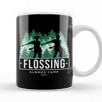 Baskı Dükkanı Flossing Summer Camp Kupa
