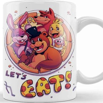 Baskı Dükkanı Fnaf Let's Eat Kupa