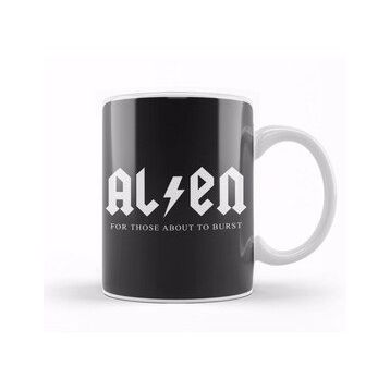 Baskı Dükkanı For Those About To Burst Alien Acdc Kupa