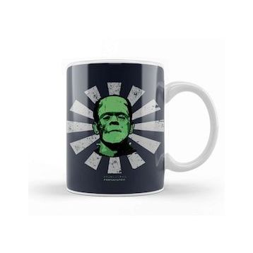 Baskı Dükkanı Frankenstein Retro Japanese Kupa