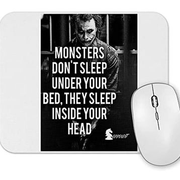 Baskı Dükkanı Frases Do Coringa Mouse Pad