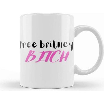 Baskı Dükkanı Free Britney 2022 Kupa