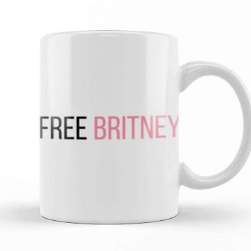 Baskı Dükkanı Free Britney 2022 Kupa