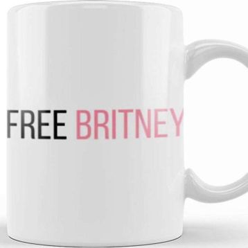 Baskı Dükkanı Free Britney 2022 Kupa