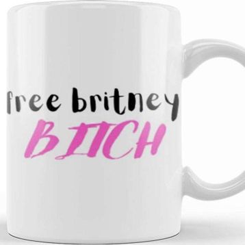 Baskı Dükkanı Free Britney 2022 Kupa