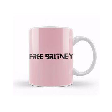 Baskı Dükkanı Free Britney Spears Kupa Bardak