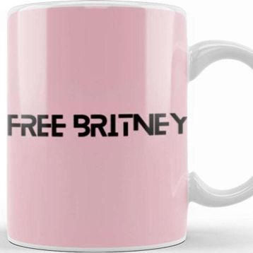 Baskı Dükkanı Free Britney Spears Kupa Bardak
