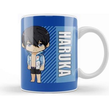Baskı Dükkanı Free Chibi Haruka Nanase Kupa Bardak