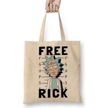Baskı Dükkanı Free Rick Bez Kadın Günlük Çanta