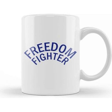 Baskı Dükkanı Freedom Fighter Kupa Bardak