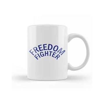 Baskı Dükkanı Freedom Fighter Kupa Bardak