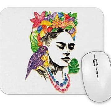 Baskı Dükkanı Frida Kahlo Mouse Pad