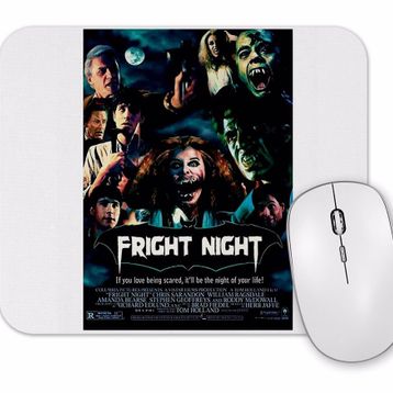 Baskı Dükkanı Fright Night Mouse Pad