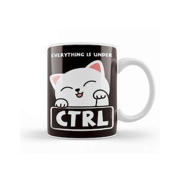 Baskı Dükkanı Funny Cat Programmer Developer Coder Computer Science Nerd Kupa Bardak
