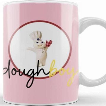 Baskı Dükkanı Funny Chef Cook Doughboy Kupa Bardak