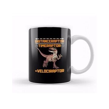 Baskı Dükkanı Funny Distanceraptor Timeraptor Velociraptor Kupa Bardak